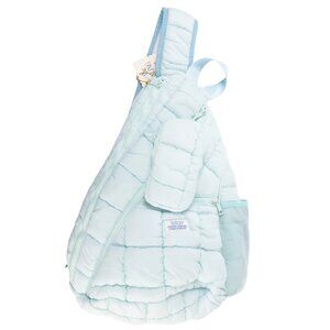 New Simply Southern Marshmallow Quilted Arctic Mint Sling Bag